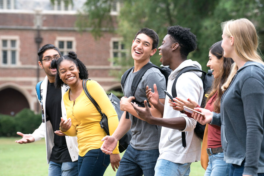 Group Of Students
